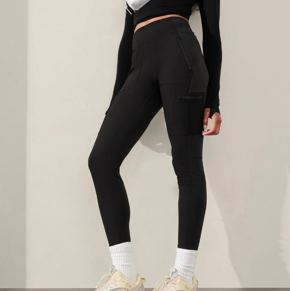 Athleta Black High-Rise Leggings